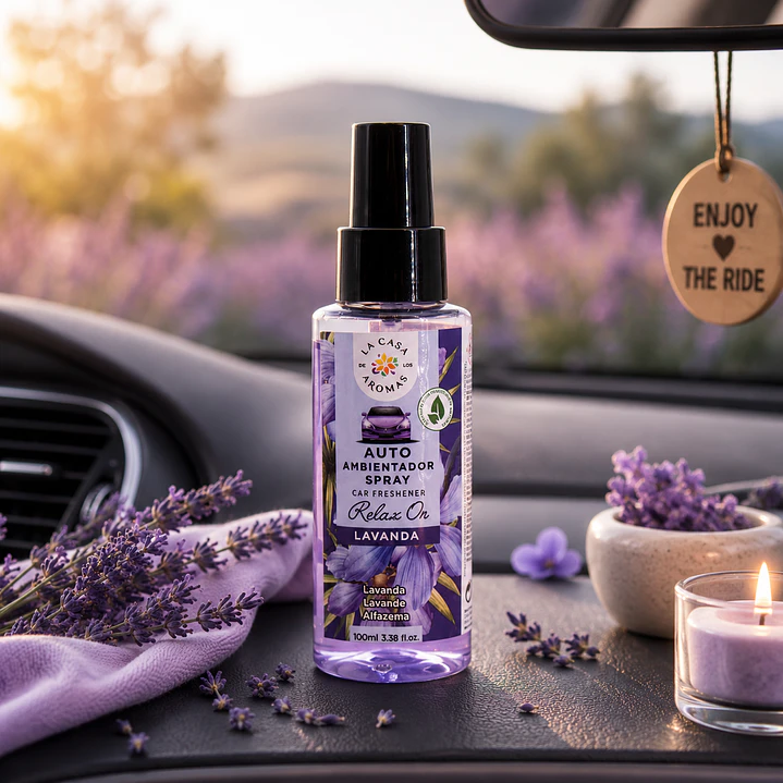 SPRAY AROMATIZANTE PARA AUTOS LAVANDA 100ML 1