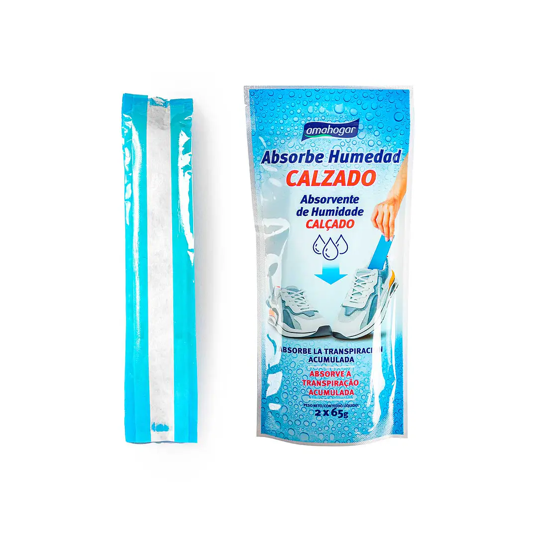 ABSORBE HUMEDAD CALZADO 2X65G 2