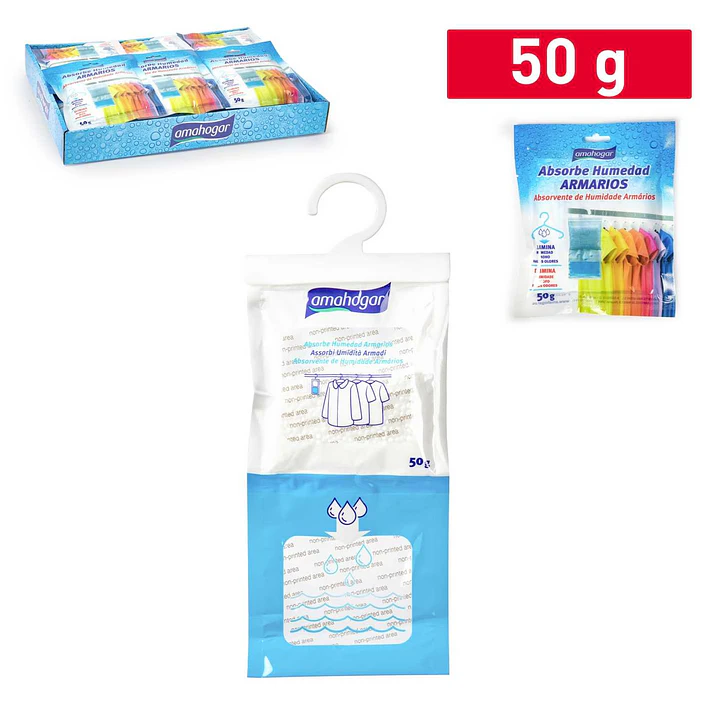  ABSORBE HUMEDAD ARMARIOS 50 GR 2