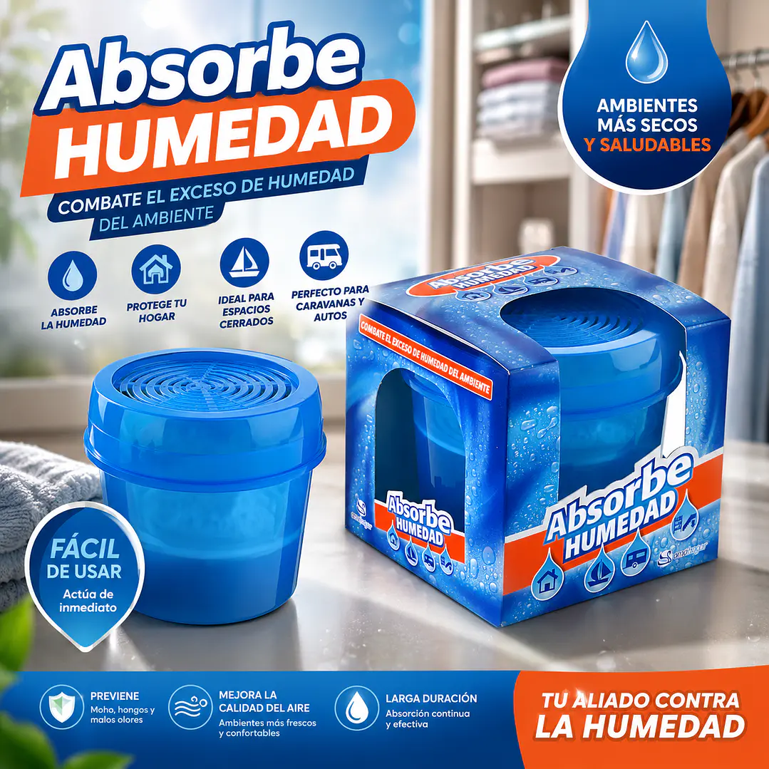 ABSORBE HUMEDAD Ø 200 GR 1