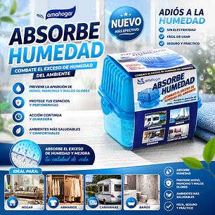  ABSORBE HUMEDAD CUADRADO 400 GR