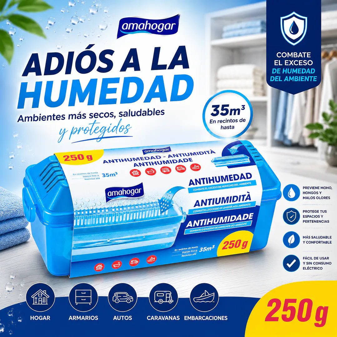 ANTIHUMEDAD RECTANGULAR 250 GR 1