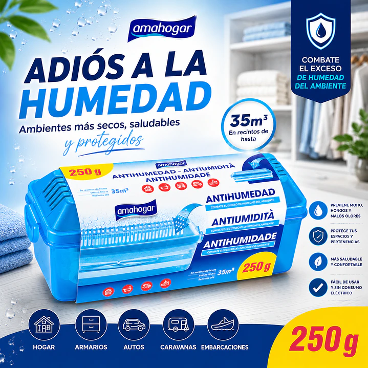 ANTIHUMEDAD RECTANGULAR 250 GR 1