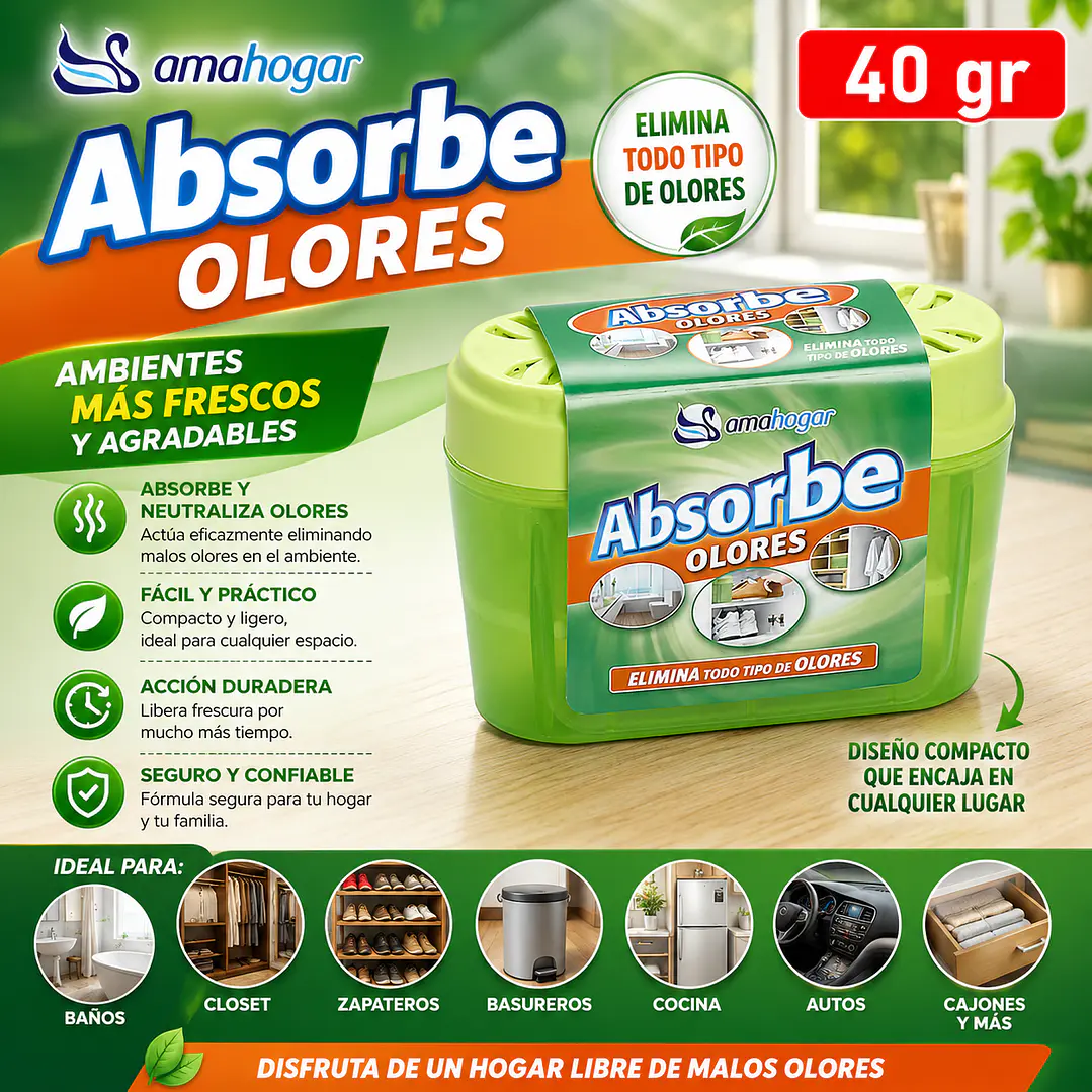 ABSORBE OLORES 40GR 1