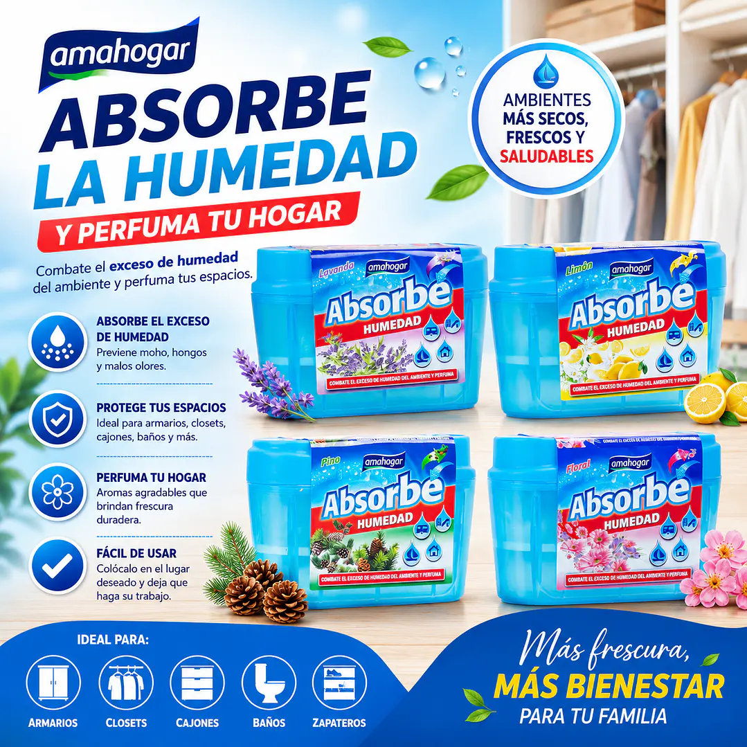 ABSORBE HUMEDAD PERFUMADO 40GR 1