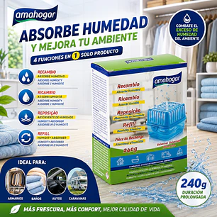 RECAMBIO ABSORBE HUMEDAD 240GR