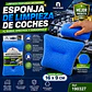 ESPONJA DE LIMPIEZA DE COCHES CON MALLA - Miniatura 1