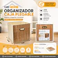 ORGANIZADOR CAJA PLEGABLE 31X31CM - Miniatura 1