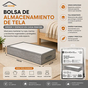 BOLSA DE ALMACENAMIENTO DE TELA 100CM
