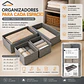ORGANIZADOR DE TELA CAJAS 4PCS - Miniatura 1