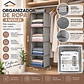ORGANIZADOR DE ROPA 80CM 4 COMPARTIMIENTOS - Miniatura 1