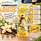 AMBIENTADOR COLGADO PARA AUTO VAINILLA 7ML LA CASA DE LOS AROMAS - Miniatura 1