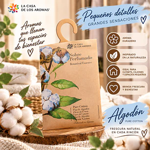 SOBRE PERFUMADO PURE COTTON BOTANICAL 100ML