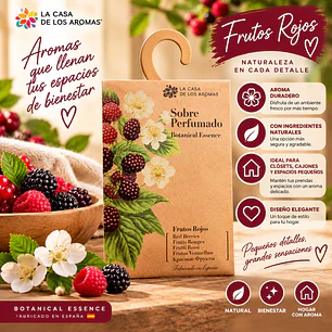 SOBRE PERFUMADO FRUTOS ROJOS BOTANICAL 100ML