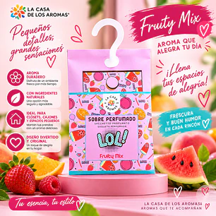 SOBRE PERFUMADO POP FRUITY MIX 100ML