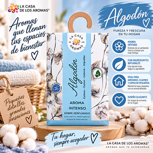 SOBRE AROMATICO ALGODÓN 100ML