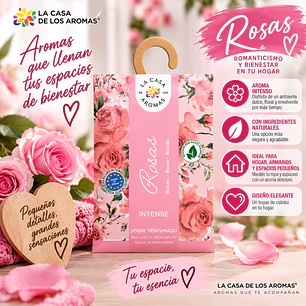 SOBRES AROMATICOS ROSAS 100ML