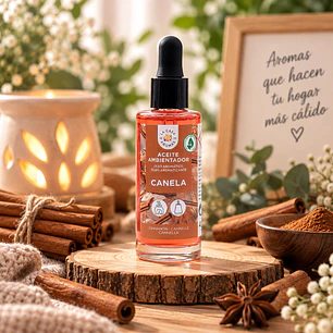 ACEITE ESENCIAL CANELA 48ML, AMBIENTADOR