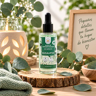 ACEITE ESENCIAL EUCALIPTO 48ML, AMBIENTADOR