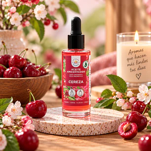 ACEITE ESENCIAL CEREZA 48ML, AMBIENTADOR