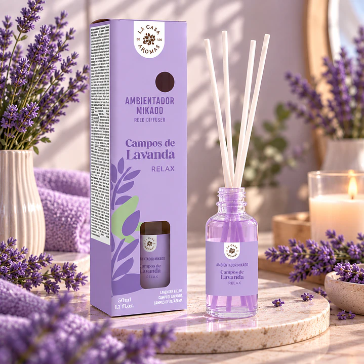 AMBIENTADOR MIKADO LAVANDA 50ML RELAX 1