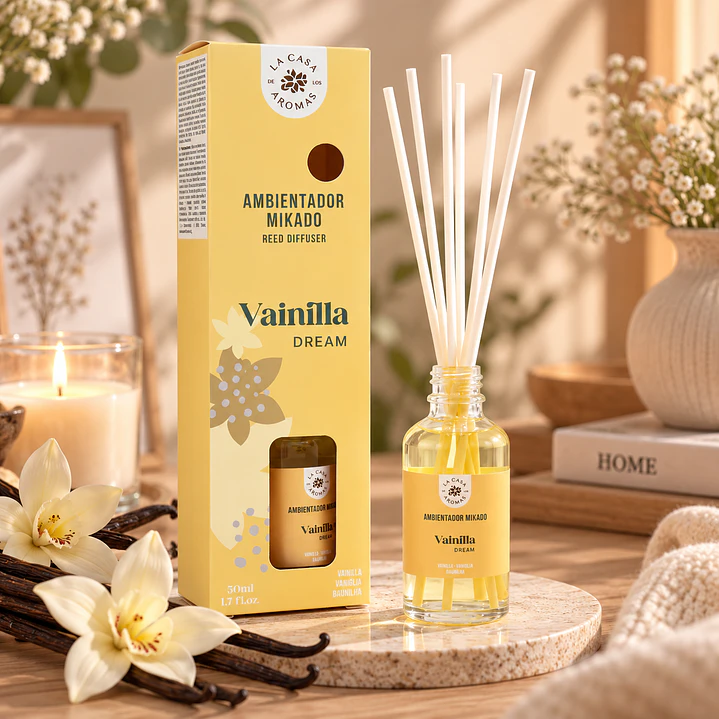 AMBIENTADOR MIKADO VAINILLA 50ML DREAM 1