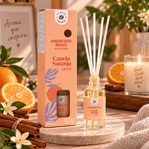 AMBIENTADOR MIKADO CANELA NARANJA 50ML SPICY