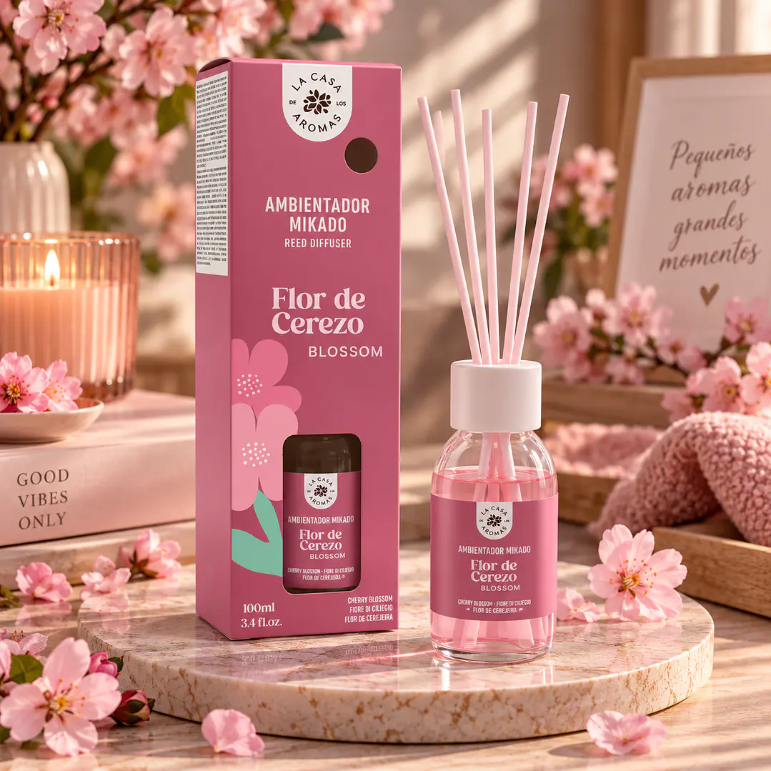 AMBIENTADOR MIKADO INTENSE FLOR DE CEREZO 100ML 1