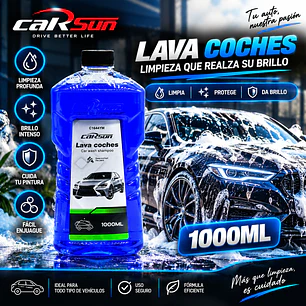 CHAMPÚ LAVA COCHES 1000ML