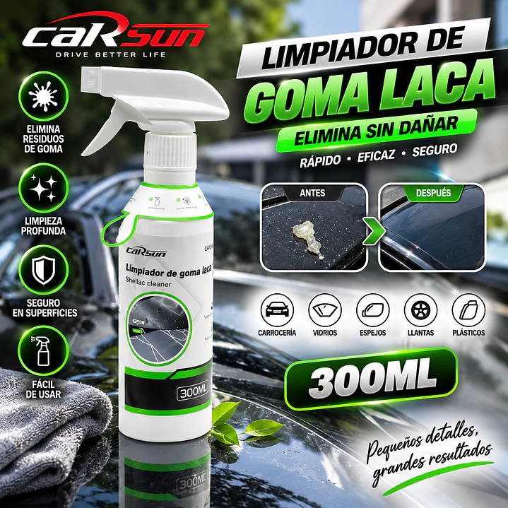 LIMPIADOR DE GOMA LACA 300ML 1