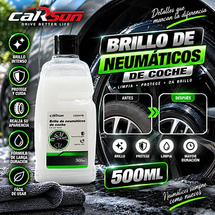 BRILLO DE NEUMÁTICOS DE COCHE 500ML