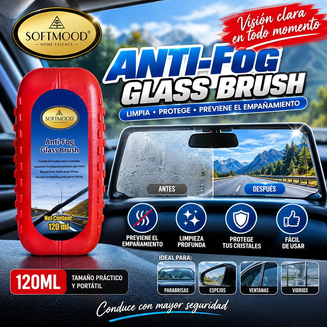 ANTIEMPAÑANTE PARA CRISTALES LIMPIADOR 120ML 1