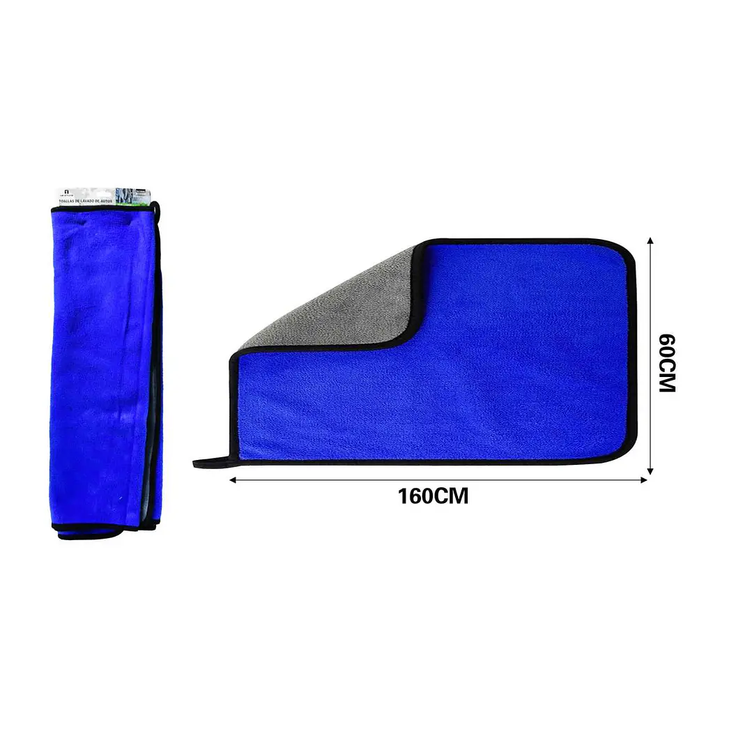 TOALLA DE LAVADO DE AUTO 60 X 160CM 2