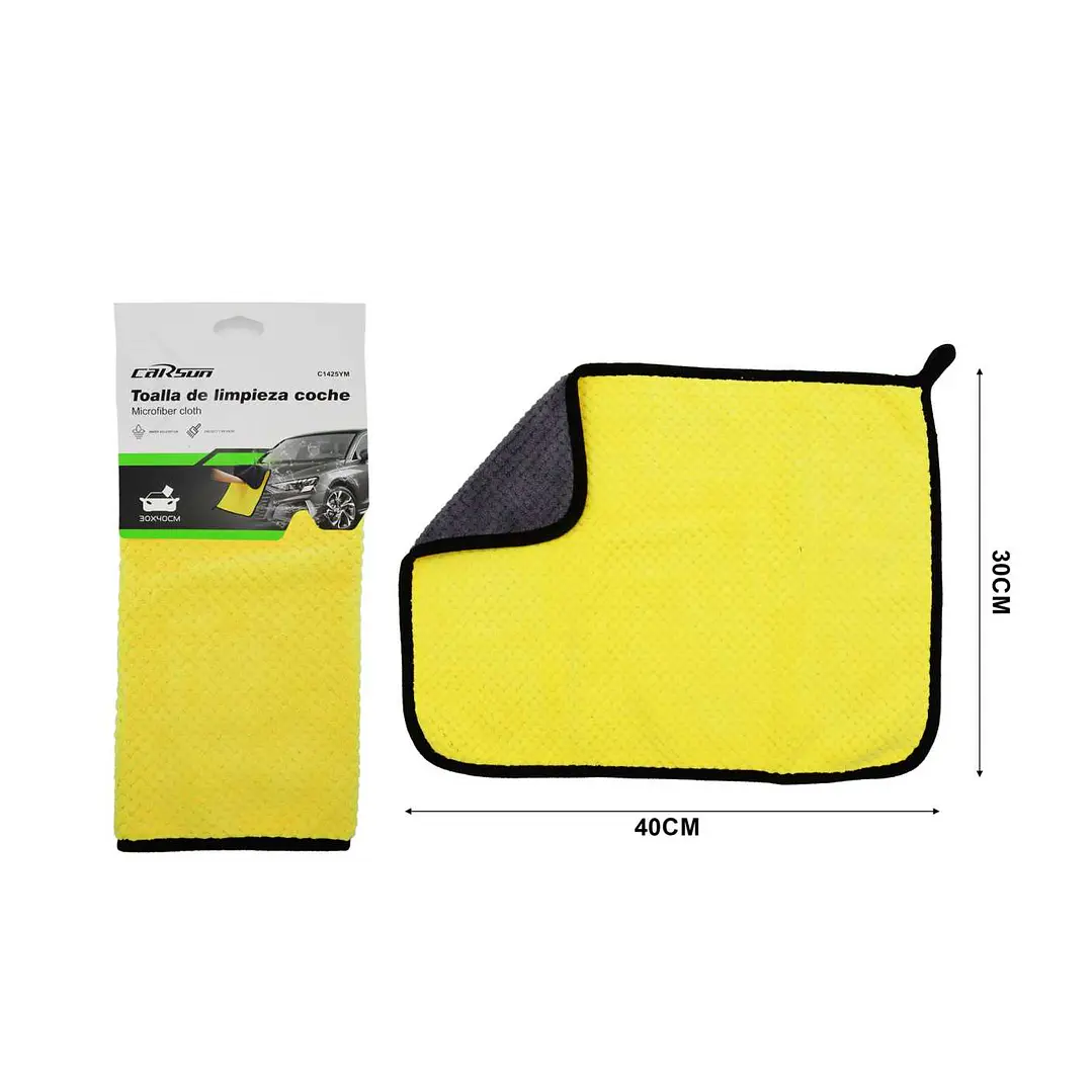 TOALLA DE LIMPIEZA COCHE 30 X 40 CM 2
