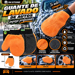 GUANTE DE LAVADO DE AUTOS