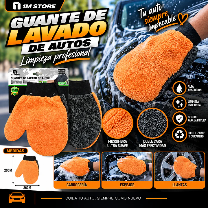 GUANTE DE LAVADO DE AUTOS 1
