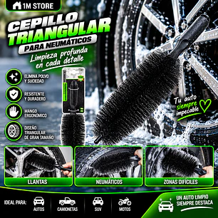 CEPILLO PARA NEUMATICOS DE AUTO