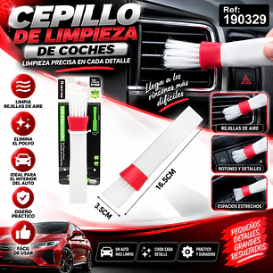 CEPILLO DE LIMPIEZA DE COCHES