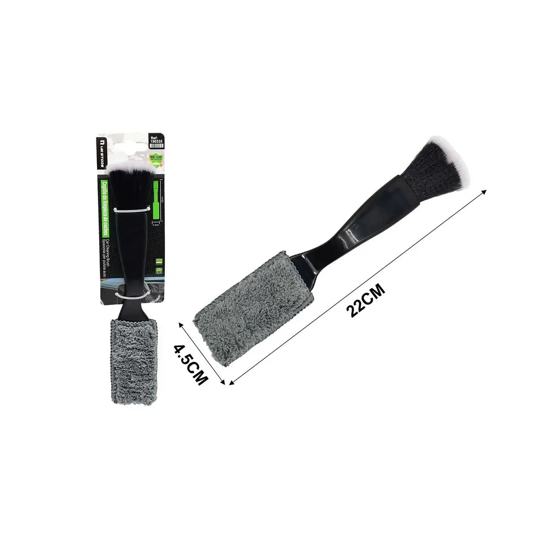 CEPILLO DE LIMPIEZA DOBLE PARA AUTO 2