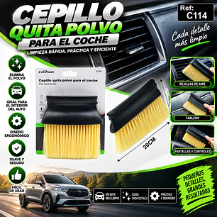 CEPILLO QUITA POLVO PARA EL COCHE