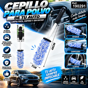 CEPILLO PARA POLVO DE COCHE