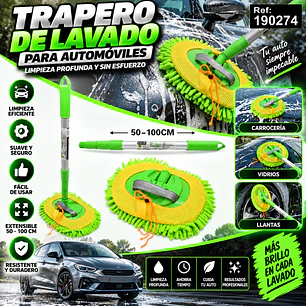 TRAPERO DE LAVADO PARA AUTO