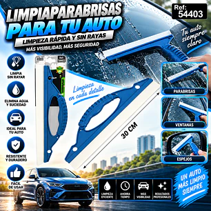 LIMPIAPARABRISAS PARA AUTO