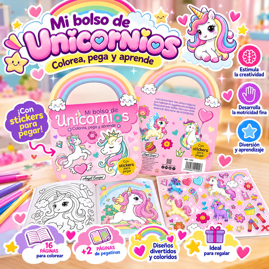 LIBRO MI BOLSO DE UNICORNIOS 1
