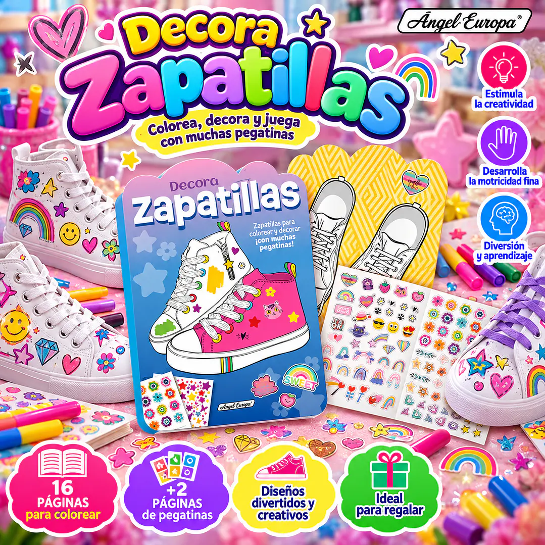 LIBRO DECORA ZAPATILLAS 1