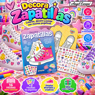 LIBRO DECORA ZAPATILLAS