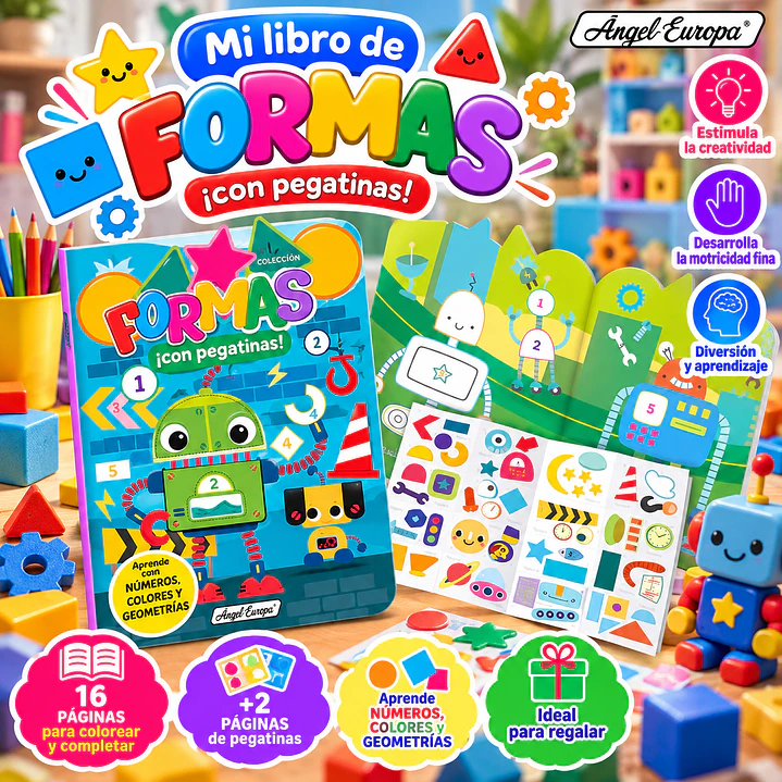 LIBRO DE FORMAS CON PEGATINAS 1