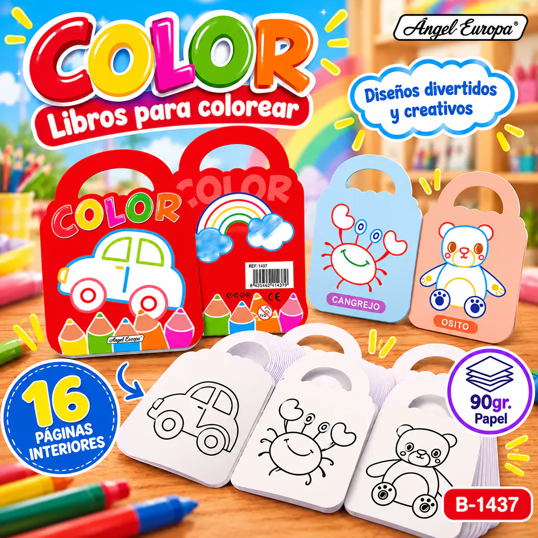  LIBROS PARA COLOREAR INFANTILES 1