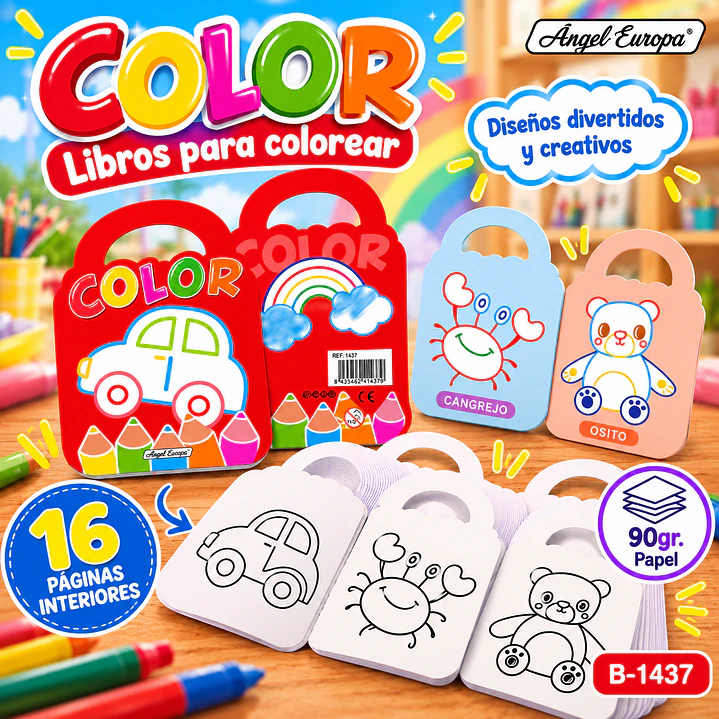  LIBROS PARA COLOREAR INFANTILES 1