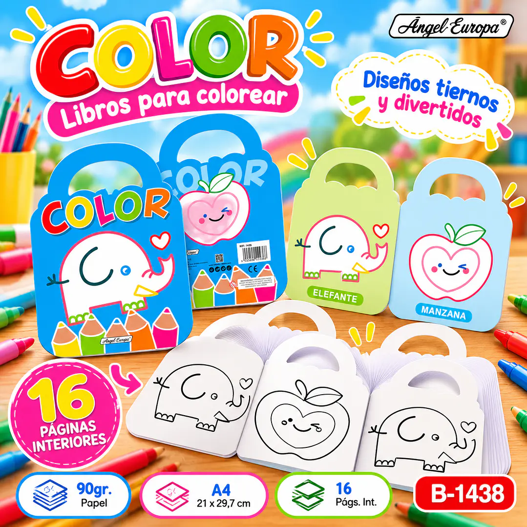 LIBROS PARA COLOREAR INFANTILES 1